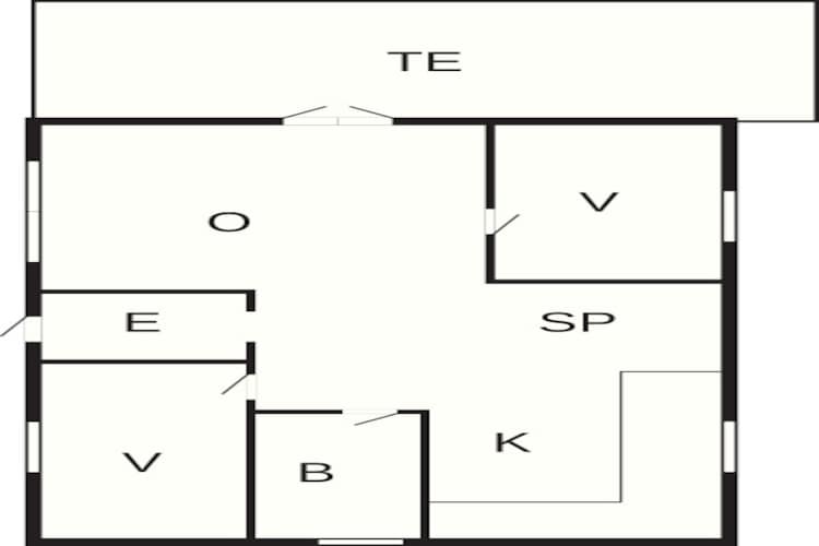 6 persoons vakantie huis in Børkop-By Traum - Plattegrond