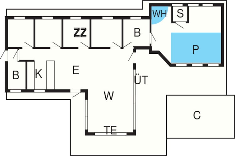 10 persoons vakantie huis in Løgstør-By Traum-Plattegrond