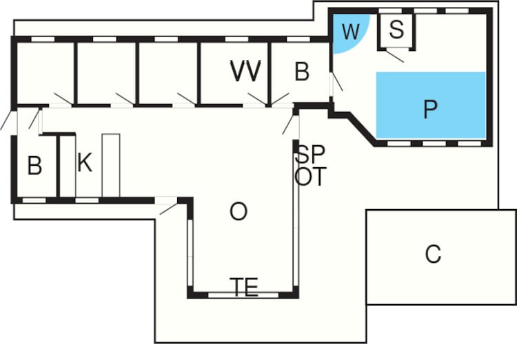 10 persoons vakantie huis in Løgstør-By Traum-Plattegrond