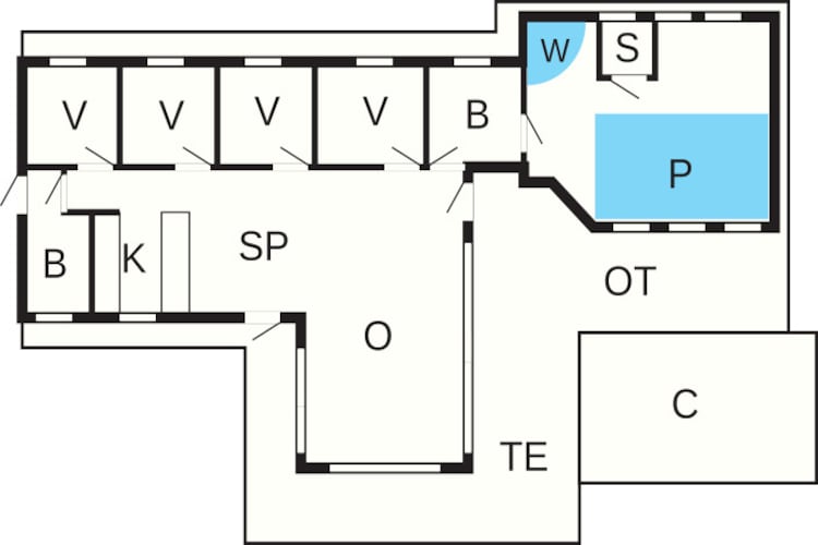 10 persoons vakantie huis in Løgstør-By Traum - Plattegrond