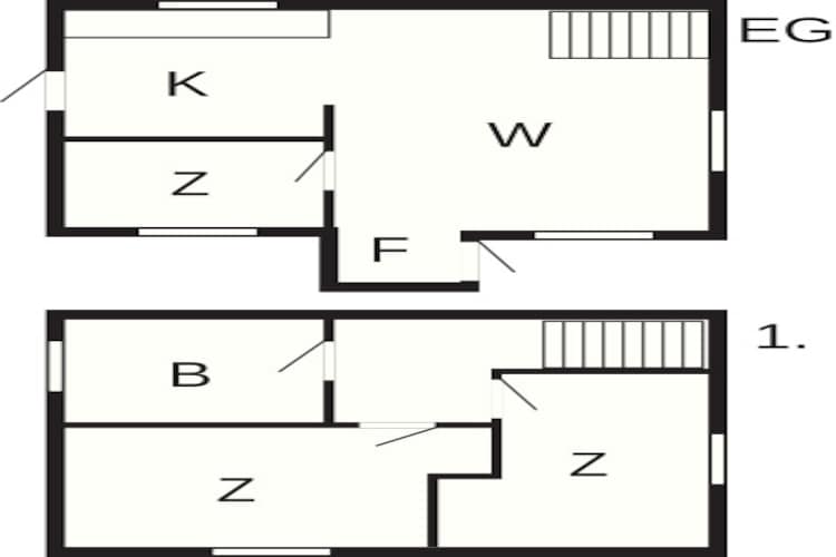 6 persoons vakantie huis in Rømø-By Traum - Plattegrond