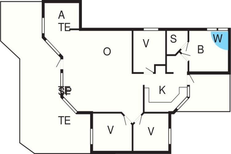 Natuur retraite bij strand -- By Traum Ferienwohnungen-Plattegrond
