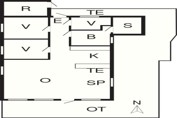 5 persoons vakantie huis in Hemmet-By Traum-Plattegrond