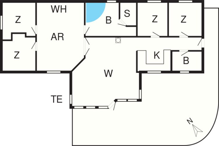 12 persoons vakantie huis in Idestrup-By Traum-Plattegrond