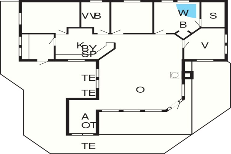 Panoramisch toevluchtsoord in Hejlsminde -- By Traum Ferienwohnungen-Plattegrond