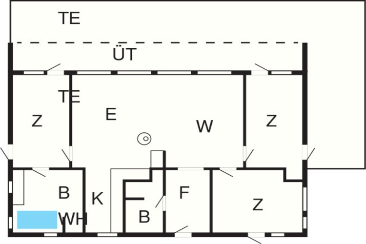 Modern huis met spa -- By Traum Ferienwohnungen-Plattegrond