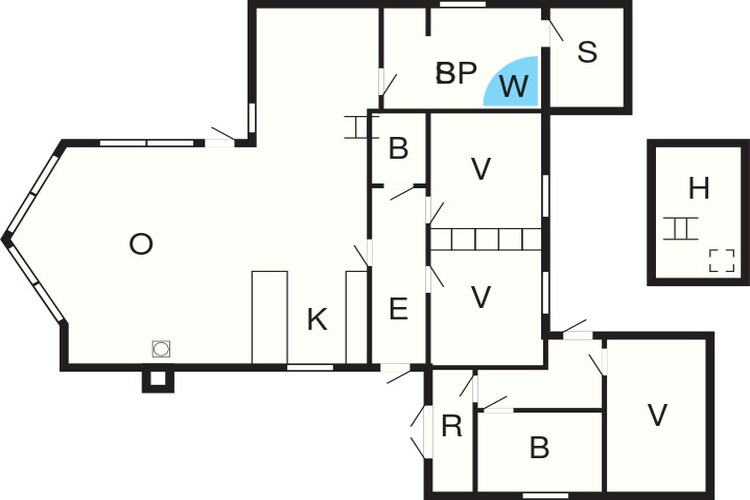 6 persoons vakantie huis in Faaborg-By Traum-Plattegrond