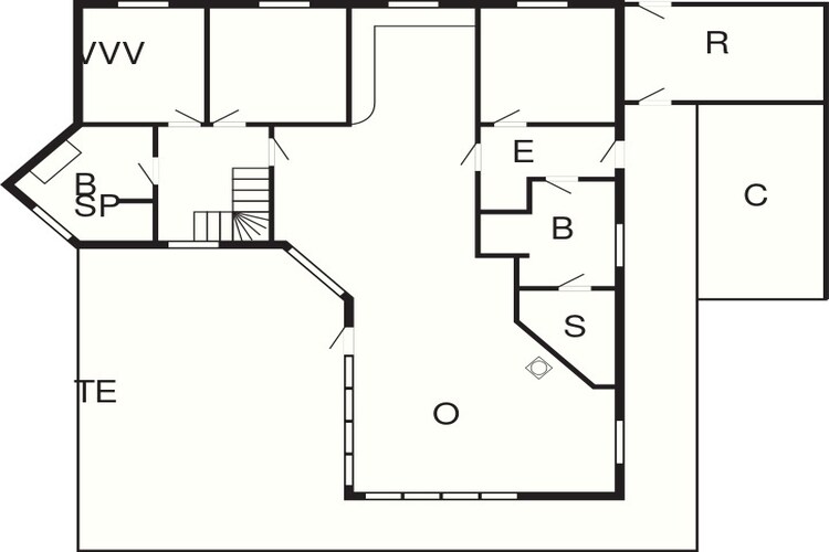 10 persoons vakantie huis in Højslev-By Traum-Plattegrond