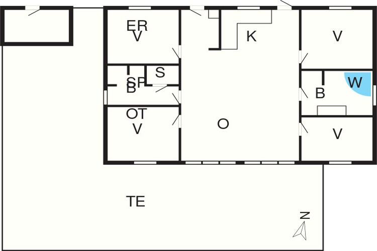 8 persoons vakantie huis in Væggerløse-By Traum-Plattegrond
