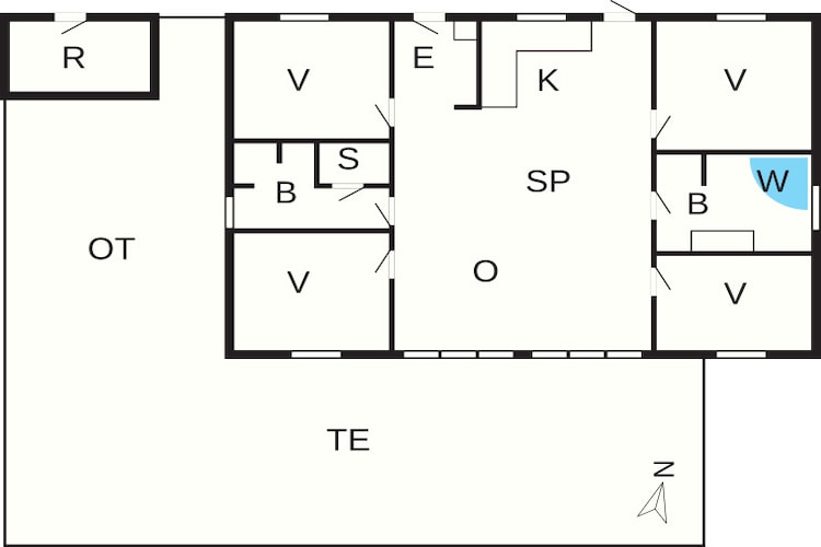 8 persoons vakantie huis in Væggerløse-By Traum-Plattegrond