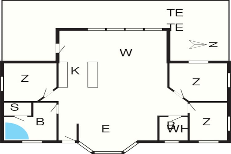 8 persoons vakantie huis in Hadsund-By Traum-Plattegrond