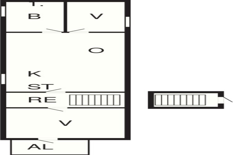 Kustcharme in Sonderho -- By Traum Ferienwohnungen-Plattegrond