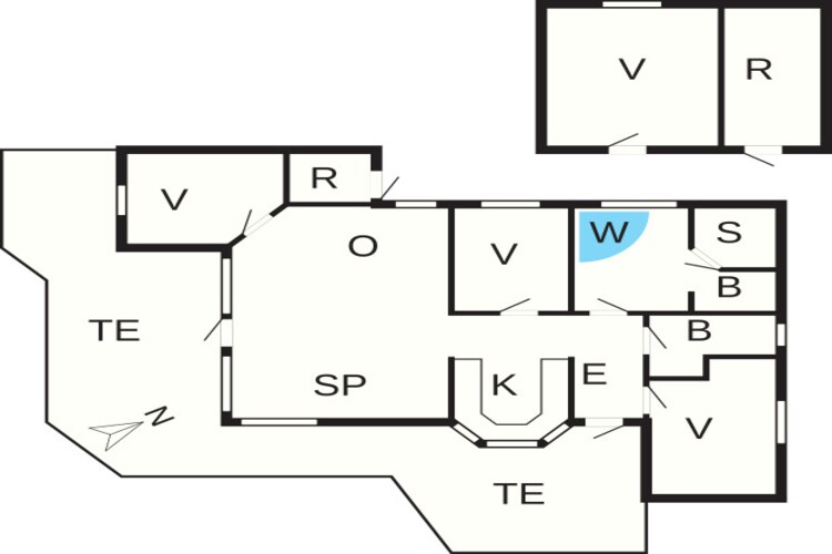 8 persoons vakantie huis in Otterup-By Traum-Plattegrond