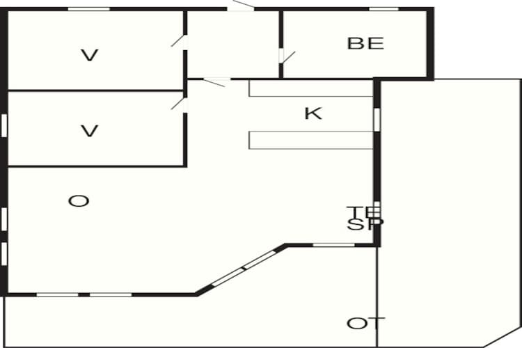 6 persoons vakantie huis in Rønde-By Traum-Plattegrond