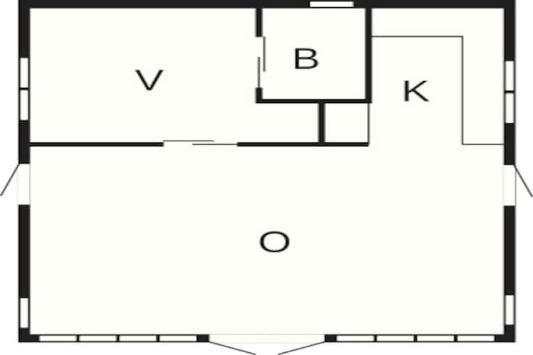 4 persoons vakantie huis in Martofte-By Traum - Plattegrond