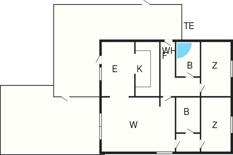 Gezellig strandhuis -- By Traum Ferienwohnungen-Plattegrond
