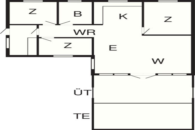 5 persoons vakantie huis in Rødby-By Traum-Plattegrond