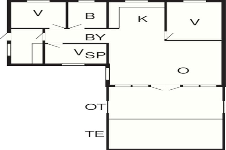 5 persoons vakantie huis in Rødby-By Traum-Plattegrond