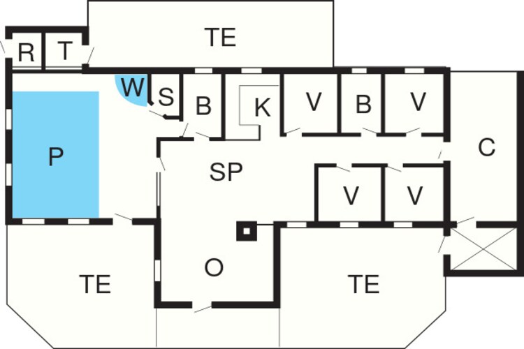 Luxe strandtoevlucht -- By Traum Ferienwohnungen-Plattegrond
