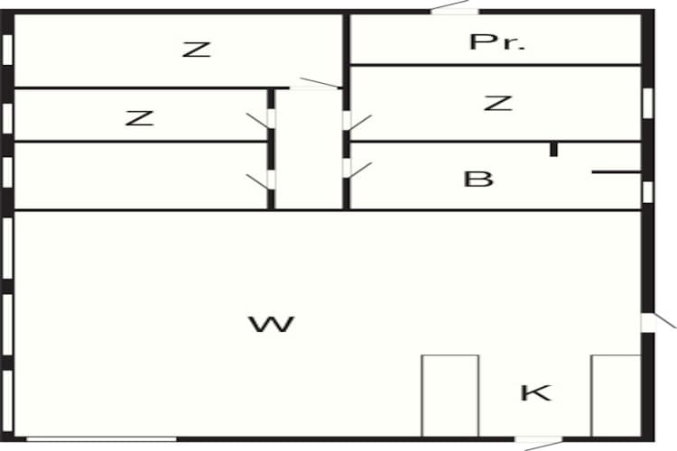 Afgelegen strandvakantie -- By Traum Ferienwohnungen-Plattegrond