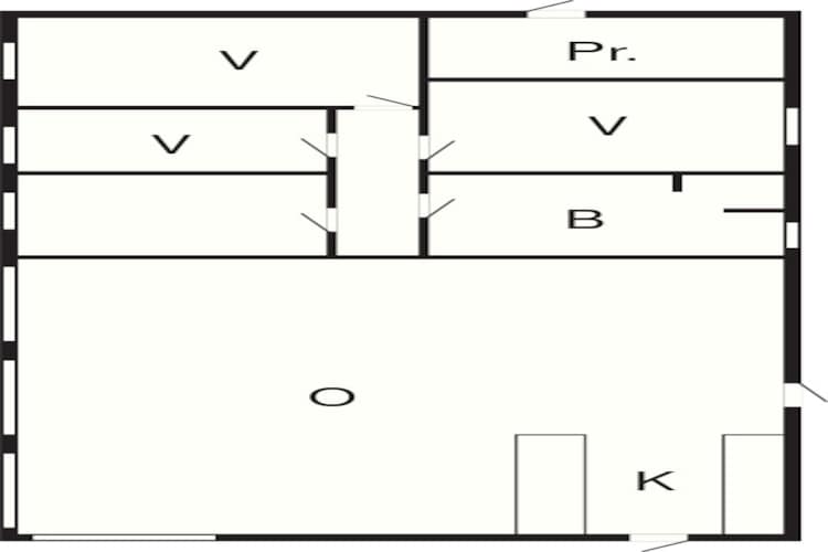 Afgelegen strandvakantie -- By Traum Ferienwohnungen-Plattegrond