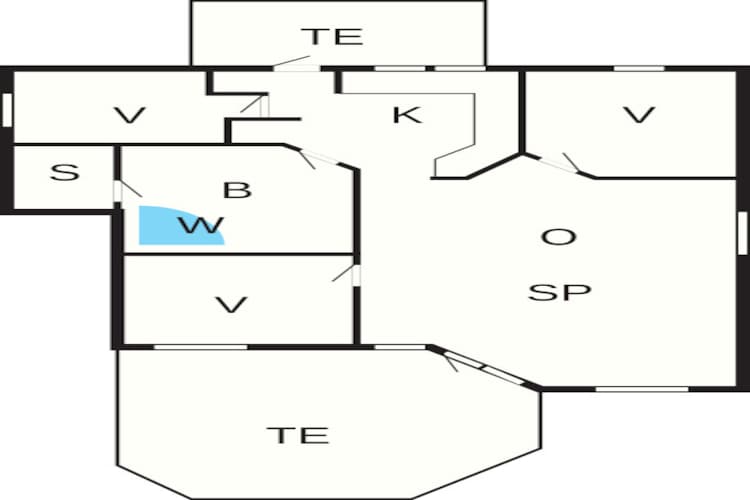 6 persoons vakantie huis in Hadsund-By Traum-Plattegrond