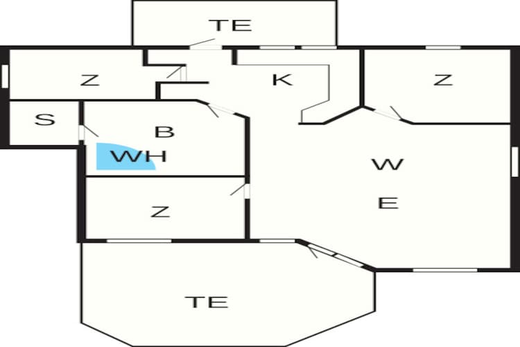 6 persoons vakantie huis in Hadsund-By Traum - Plattegrond