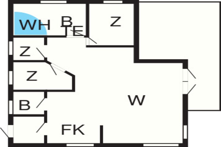 8 persoons vakantie huis in Hjørring-By Traum-Plattegrond