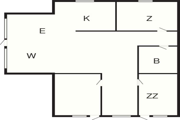 6 persoons vakantie huis in Toftlund-By Traum-Plattegrond