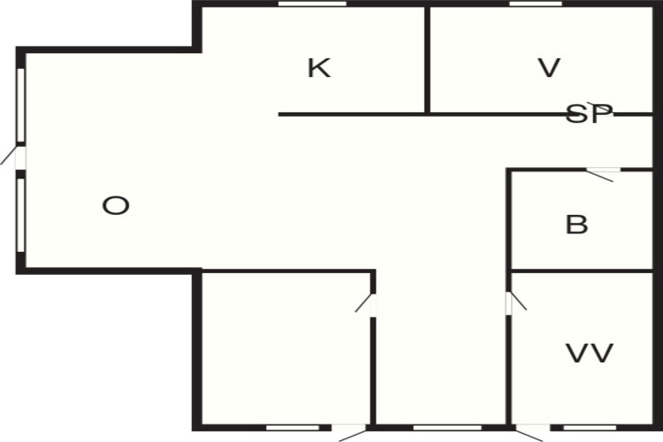 6 persoons vakantie huis in Toftlund-By Traum-Plattegrond