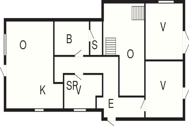6 persoons vakantie huis in Bjert-By Traum-Plattegrond