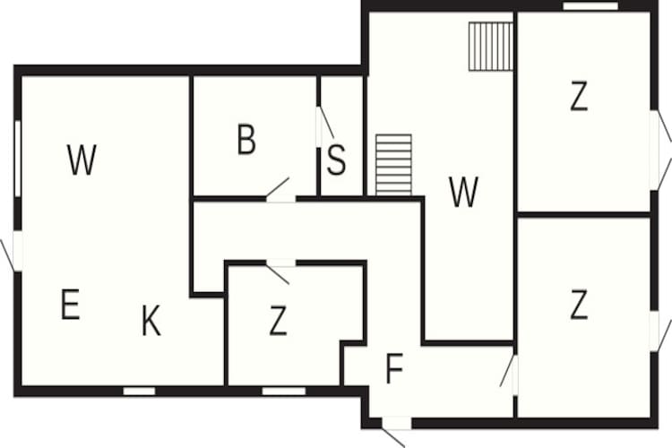 6 persoons vakantie huis in Bjert-By Traum-Plattegrond