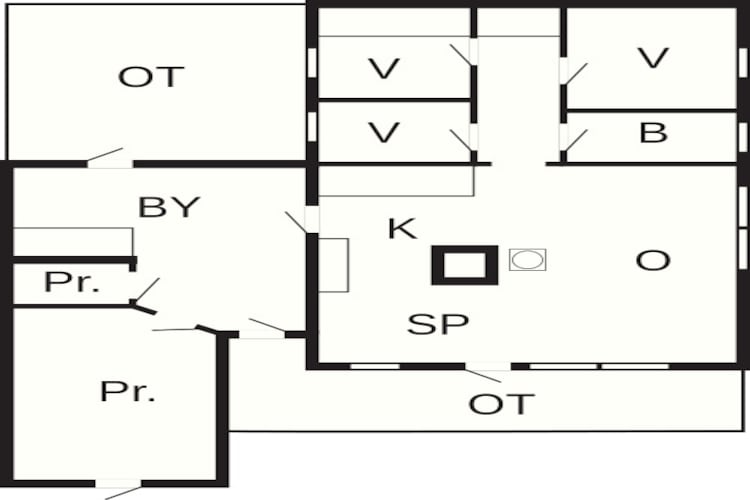 7 persoons vakantie huis in Hals-By Traum - Plattegrond