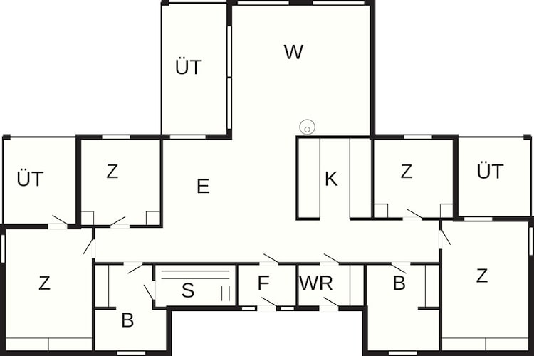 12 person holiday home in Hals-By Traum - Floor plan