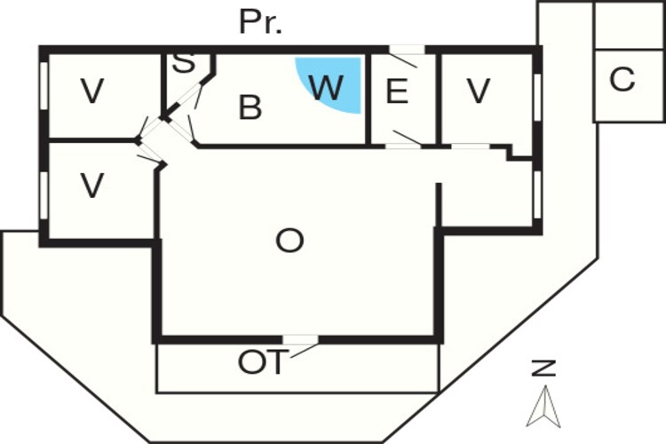 Luxe retraite met spa -- By Traum Ferienwohnungen-Plattegrond