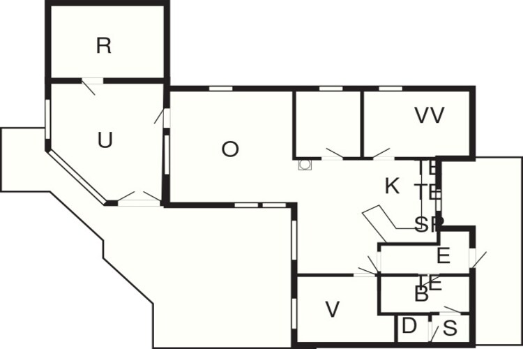 6 persoons vakantie huis in Tarm-By Traum-Plattegrond