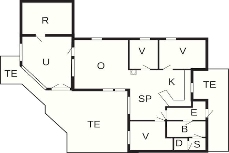 6 persoons vakantie huis in Tarm-By Traum-Plattegrond