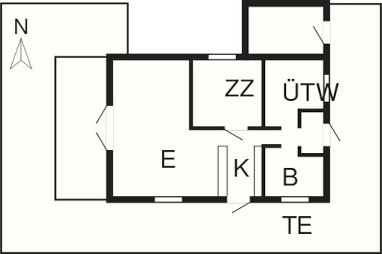 Kust ontsnapping in Ho -- By Traum Ferienwohnungen-Plattegrond