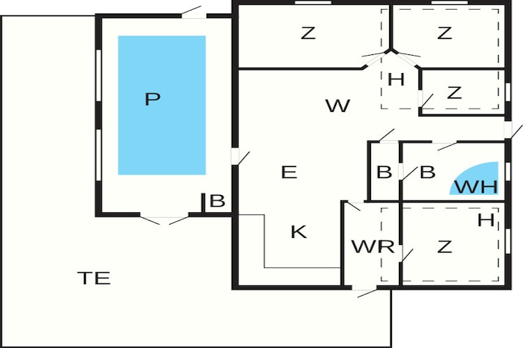 12 persoons vakantie huis in Egå-By Traum - Plattegrond