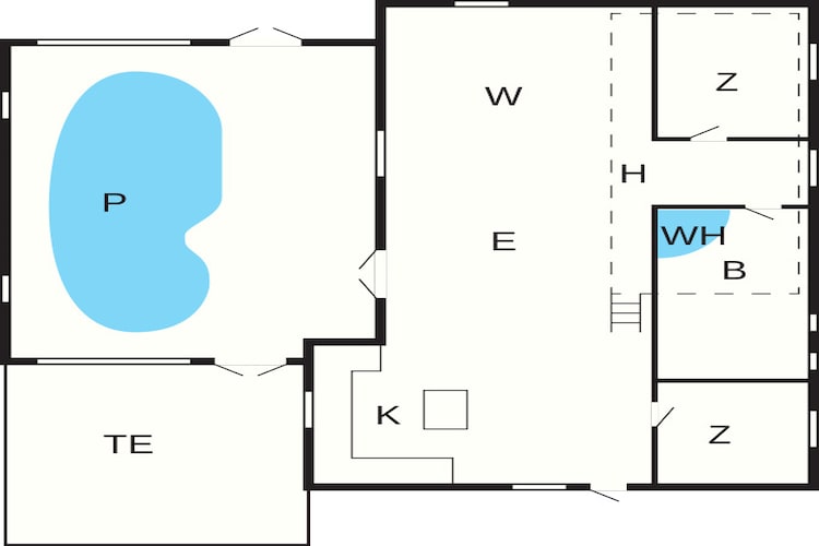 8 persoons vakantie huis in Ebeltoft-By Traum-Plattegrond