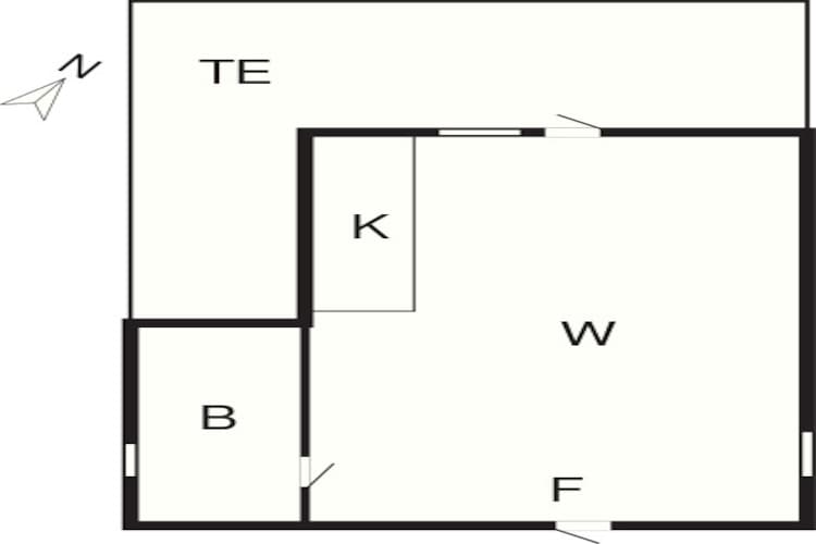 4 person holiday home in Rönnäng-By Traum-Floor plan