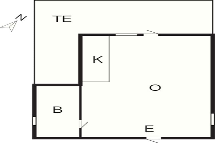 4 person holiday home in Rönnäng-By Traum-Floor plan
