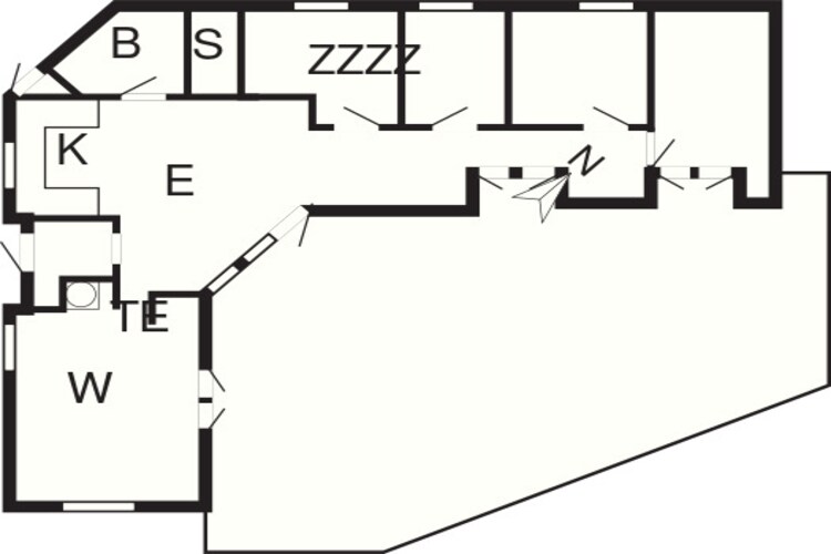 8 persoons vakantie huis in Vejers Strand-By Traum-Plattegrond