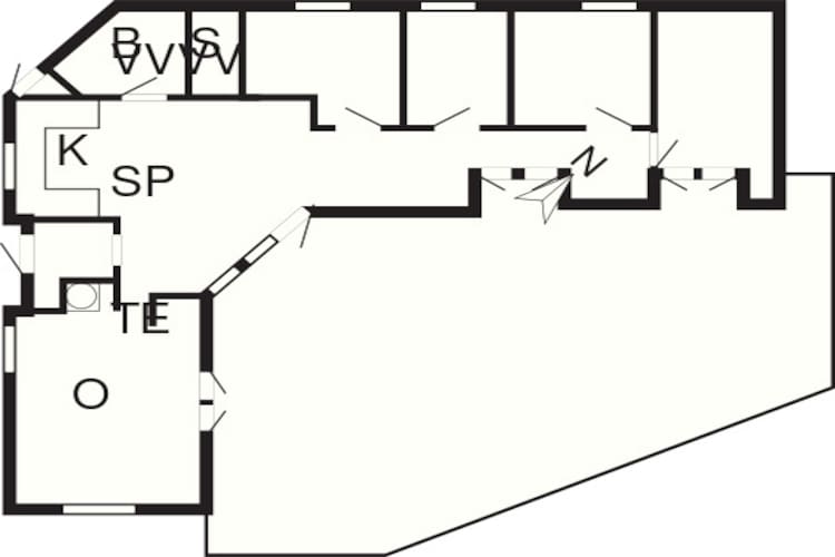 8 persoons vakantie huis in Vejers Strand-By Traum-Plattegrond