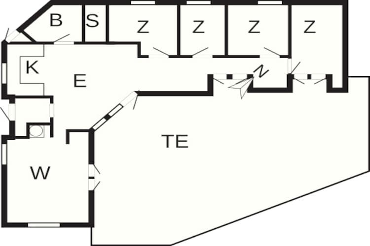 8 persoons vakantie huis in Vejers Strand-By Traum-Plattegrond