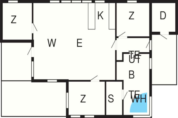 8 persoons vakantie huis in Ålbæk-By Traum-Plattegrond