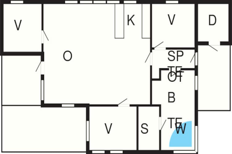 8 persoons vakantie huis in Ålbæk-By Traum-Plattegrond