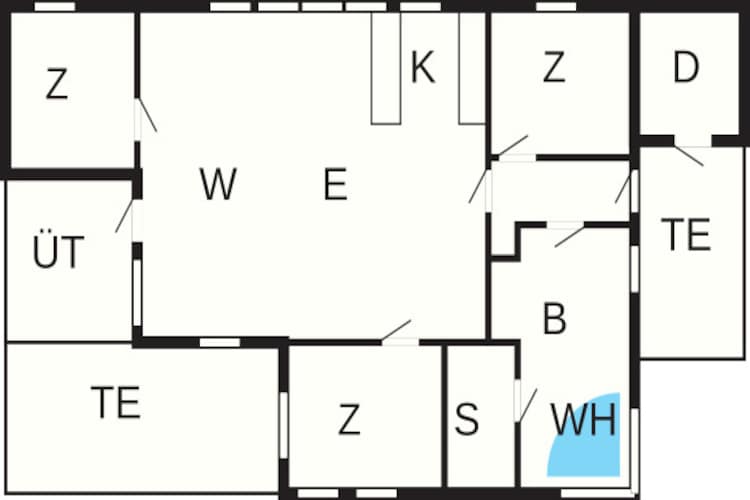 8 persoons vakantie huis in Ålbæk-By Traum-Plattegrond