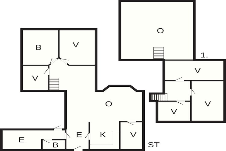 Kust ontsnapping in Ho -- By Traum Ferienwohnungen-Plattegrond