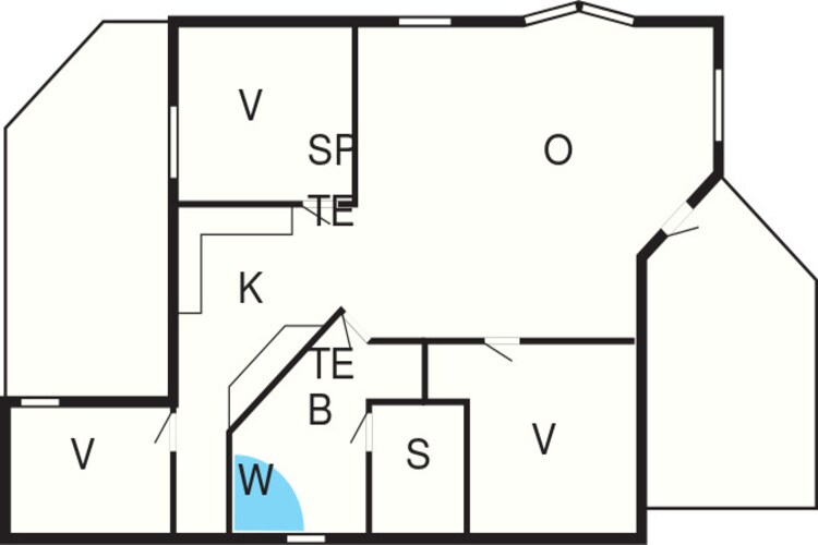6 persoons vakantie huis in Rudkøbing-By Traum-Plattegrond
